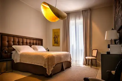 Letto o letti in una camera di Aria Rooms and Terrace