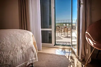 Balcone o terrazza di Aria Rooms and Terrace