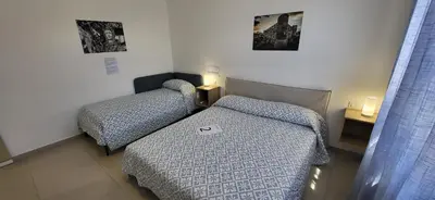 Letto o letti in una camera di TRECI2023