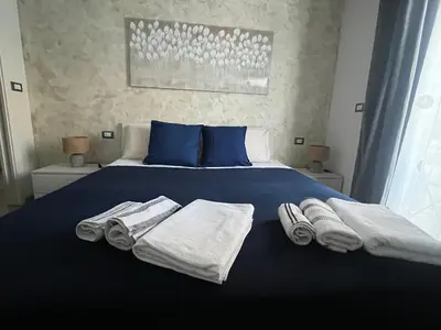 Letto o letti in una camera di CASA MELINA