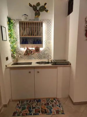 Cucina o angolo cottura di Cuore e Mare Ortigia