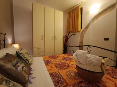 Letto o letti in una camera di Cuore e Mare Ortigia