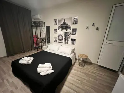 Letto o letti in una camera di Terrazza Mandalà