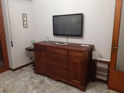 TV o dispositivi per l'intrattenimento presso Domus Theresa IV Vista Ortigia
