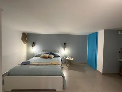 Letto o letti in una camera di La Casetta sul mare