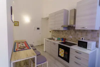 Cucina o angolo cottura di Casta Diva Holiday Rooms