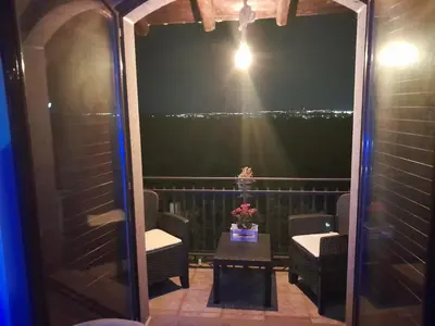 Balcone o terrazza di Luxury b&b Le Rocce