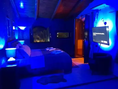Letto o letti in una camera di Luxury b&b Le Rocce