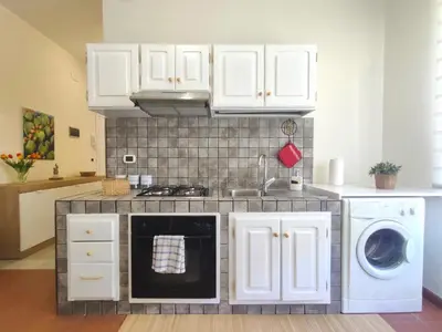 Cucina o angolo cottura di Ciauru i mari - Elegante appartamento Ortigia