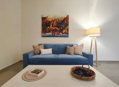 Area soggiorno di Ciauru i mari - Elegante appartamento Ortigia