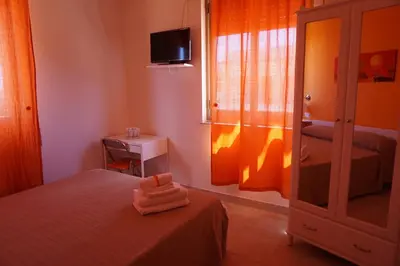 Letto o letti in una camera di Casa Caretta Caretta a San Lorenzo