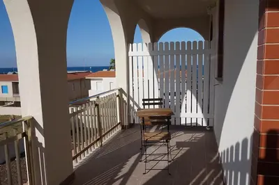 Balcone o terrazza di Casa Caretta Caretta a San Lorenzo