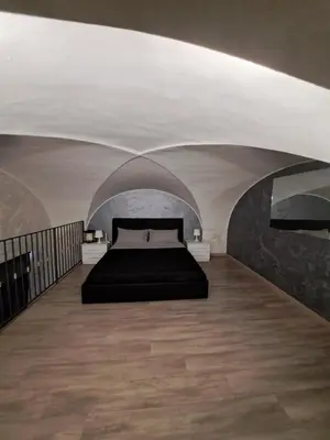 Letto o letti in una camera di Giordana house