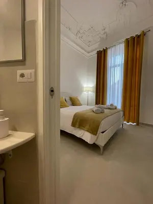 Letto o letti in una camera di Cutelli Gold
