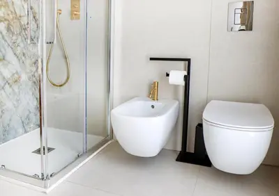 Bagno di Villa Alti vista mare e piscina privata