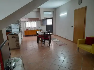 Cucina o angolo cottura di Casa vacanze a 2 minuti dal mare