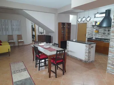 Cucina o angolo cottura di Casa vacanze a 2 minuti dal mare