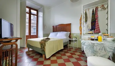 Letto o letti in una camera di Gioietta ospitalità siciliana Modica