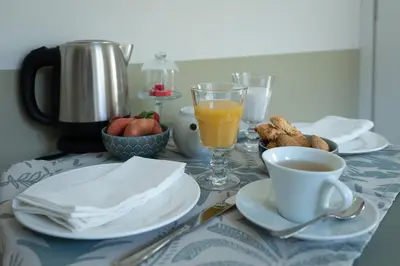 Cibo presso il bed & breakfast o nelle vicinanze