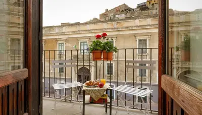 Balcone o terrazza di Gioietta ospitalità siciliana Modica