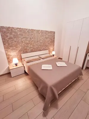 Letto o letti in una camera di Casa Carruvedda