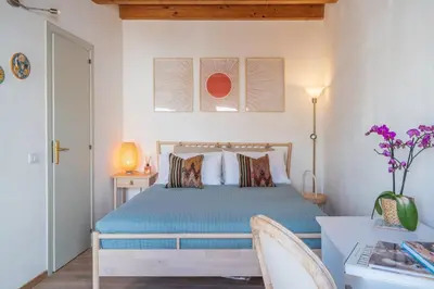 Letto o letti in una camera di Dione terrace apartments by Dimore in Sicily