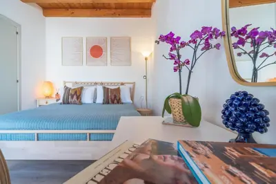 Letto o letti in una camera di Dione terrace apartments by Dimore in Sicily