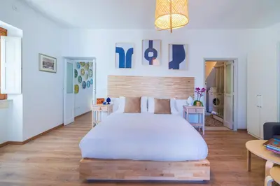 Letto o letti in una camera di Dione terrace apartments by Dimore in Sicily